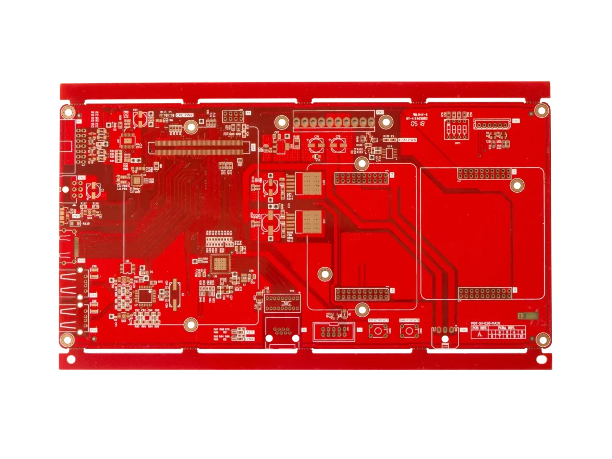 四层高 Tg FR4 电路板实物